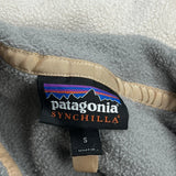 Synchilla Patagonia Synchilla Fleece - Small Cream Polyester