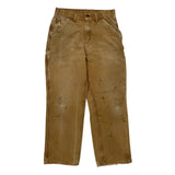 Carhartt Carpenter Trousers - 29W 30L Brown Cotton