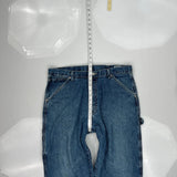 Wrangler Carpenter Jeans - 36W 32L Blue Cotton
