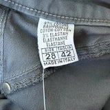 X-Cape Skinny Cargo Trousers - 29W UK 8 Grey Cotton Blend