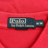 Polo By Ralph Lauren Polo Shirt - Medium Red Cotton