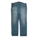 501 Levis Jeans - 36W 30L Light Wash Cotton
