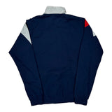 Reebok Track Jacket - Small Navy Polyester