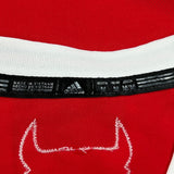 Chicago Bulls Adidas Nba Jersey - Medium Red Polyester
