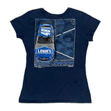 Jimmie Johnson Chase Authentics Nascar T-Shirt - Large Blue Cotton