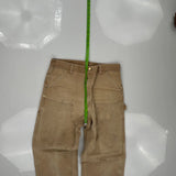 Carhartt Double Knee Carpenter Trousers - 36W 32L Beige Cotton