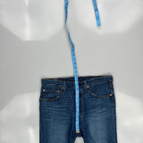 501 Levis Jeans - 33W 28L Blue Cotton