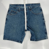 Wrangler Denim Shorts - 38W 9L Blue Denim
