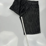 Southpole Denim Shorts - 34W 11L Black Denim