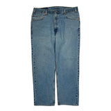 505 Levis Jeans - 36W 29L Blue Cotton
