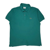 Lacoste Polo Shirt - XL Green Cotton