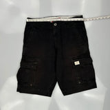 Levis Cargo Cargo Shorts - 33W 11L Black Cotton