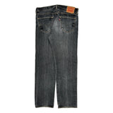 501 Levis Jeans - 34W 31L Gray Cotton