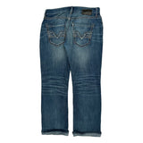 Bke Contrast Stitch Jeans - 32W 30L Blue Denim