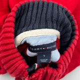 Age 5 Tommy Hilfiger 1/4 Zip - Small Red Cotton