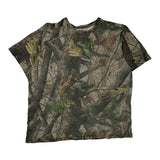 Ivory Camo T-Shirt - Large Camo Cotton