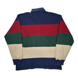 Barbarian Striped Rugby Shirt - 2XL Multicoloured Cotton