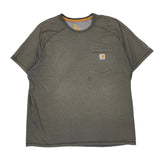 Carhartt T-Shirt - 2XL Gray Polyester