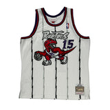 Toronto Raptors Mitchell & Ness #15 Carter Jersey - XL White Polyester