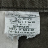 Carhartt Trousers - 36W 31L Brown Cotton