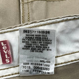 Levis Cargo Pants - 32W 34L Beige Cotton