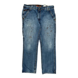 Ariat Carpenter Jeans - 36W 34L Blue Cotton