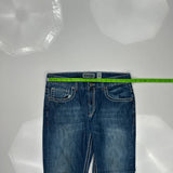 Unbranded Contrast Stitch Jeans - 34W 30L Blue Denim