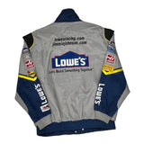 Jimmie Johnson Chase Authentics Nascar Varsity Jacket - 2XL Blue Cotton
