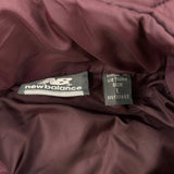 New Balance Puffer - Large Burgundy Polyester