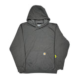 Loose Fit Carhartt Hoodie - XL Grey Cotton