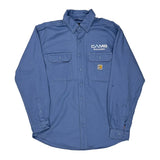 Cams Renewables Carhartt Shirt - Large Blue Cotton