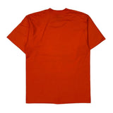 Age 14-16 Fruit Of The Loom Graphic T-Shirt - Large Orange Cotton Blend