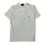 Age 8-9 Polo By Ralph Lauren T-Shirt - Medium White Cotton