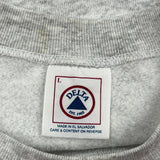 Green Bay Packers Delta Graphic Sweatshirt - Large Gray Cotton Blend