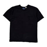 Woolrich T-Shirt - Medium Black Cotton