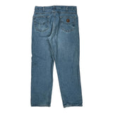 Carhartt Jeans - 35W 32L Blue Cotton