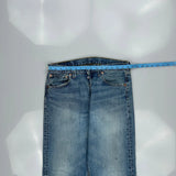 501 Levis Jeans - 32W 30L Blue Cotton