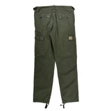 Carhartt Carpenter Pants - 31W 31L Green Cotton