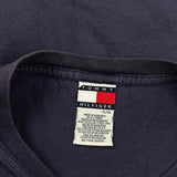 Tommy Hilfiger T-Shirt - XL Purple Cotton