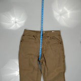 Schmidt Carpenter Pants - 34W 30L Brown Cotton