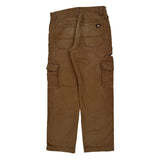 Dickies Cargo Pants - 32W 32L Brown Cotton Blend