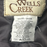 Wells Creek Camo Jacket - XL Khaki Cotton Blend