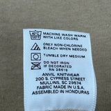 Single Stitch Riverdance Anvil T-Shirt - XL Brown Cotton