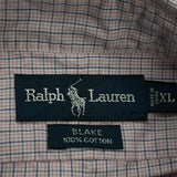 Blake Ralph Lauren Checked Shirt - XL Pink Cotton