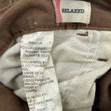 Dickies Carpenter Trousers - 36W 30L Brown Cotton