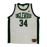 Inglewood Nike College Jersey - 2XL Green Polyester