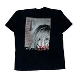 Your Little Secret World Tour 1996 Melissa Etheridge Single Stitch T-Shirt - Large Black Cotton
