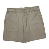 Carhartt Carpenter Shorts - 38W 9L Beige Cotton