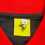 Scuderia Ferrari Graphic Polo Shirt - Large Black Cotton