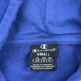 Champion Hoodie - Small Blue Cotton